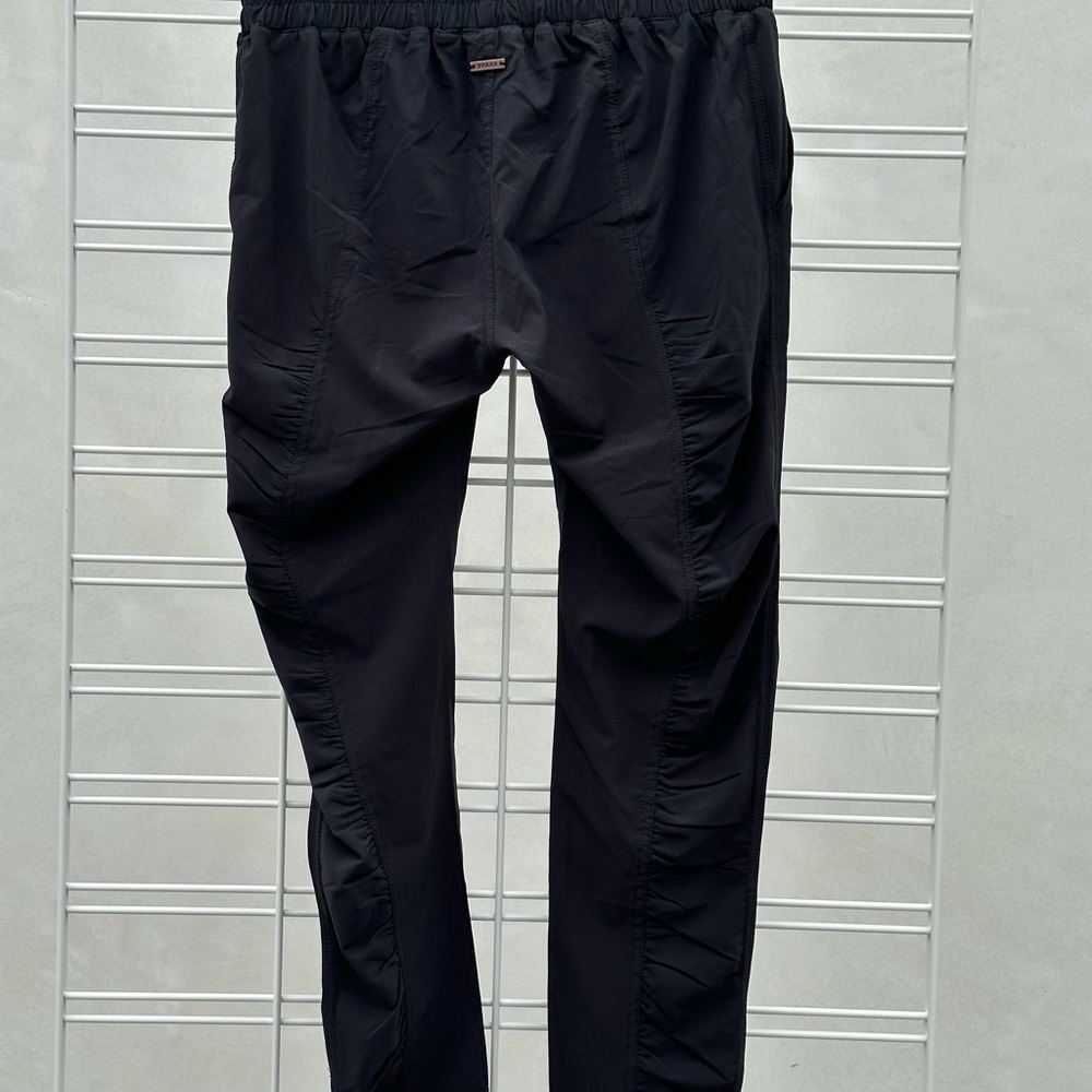 PrAna Bindu Windbreaker Jogger Pants Black XS Lightweight Athleisure - Picture 4 of 10